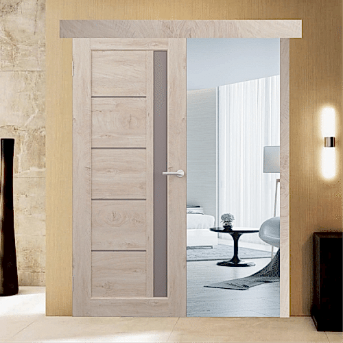 Раздвижная дверь МЕХИКО, CPL-покрытие (ст. бронза)